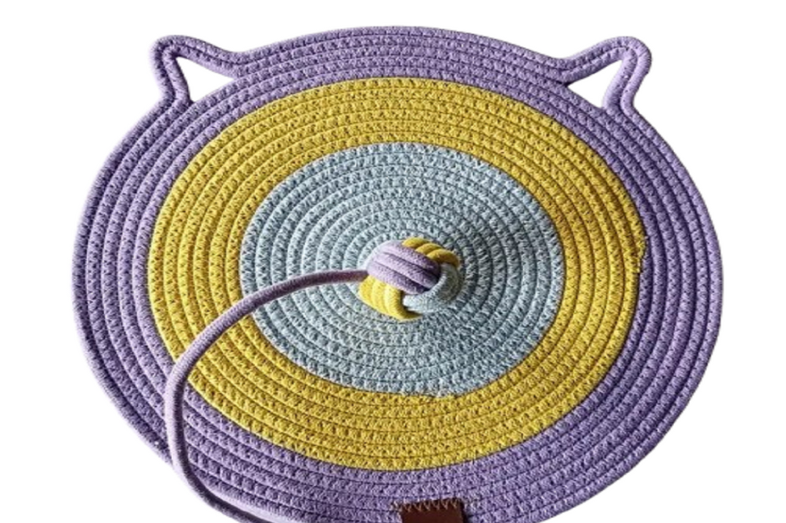 Colorful Cat Play Mat