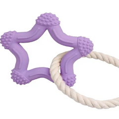 Rubber Star Pull Toy