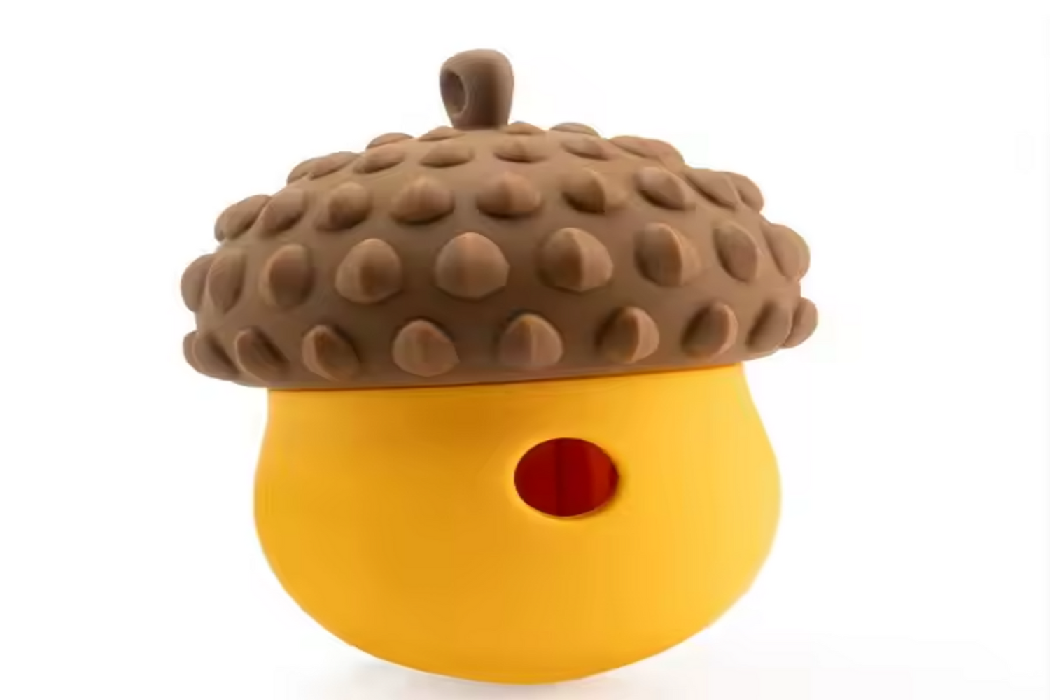 Silicone Acorn Dog Treat Toy