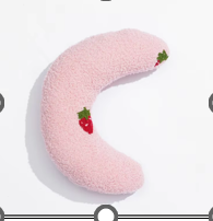 pink banana cat toy