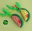 Watermelon cat toy