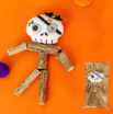 skeleton cat toy