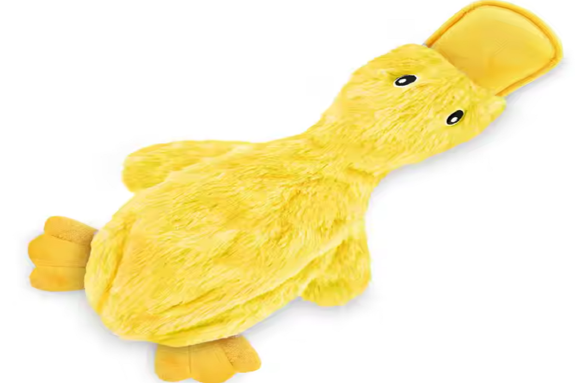 Crinkle Duck Dog Toy No Stuffing