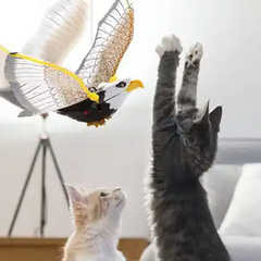 Hanging Moving Bird Cat Toy