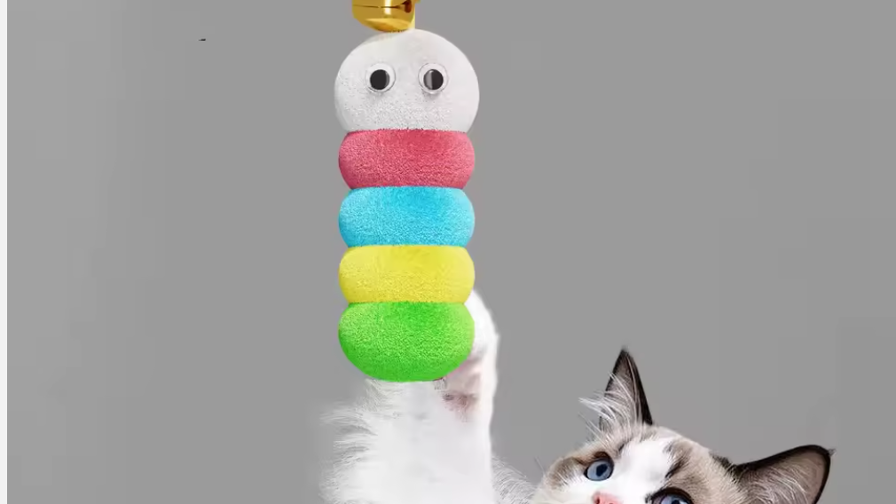 Automated hanging bird teaser