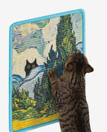 Painting Cat Scratcher