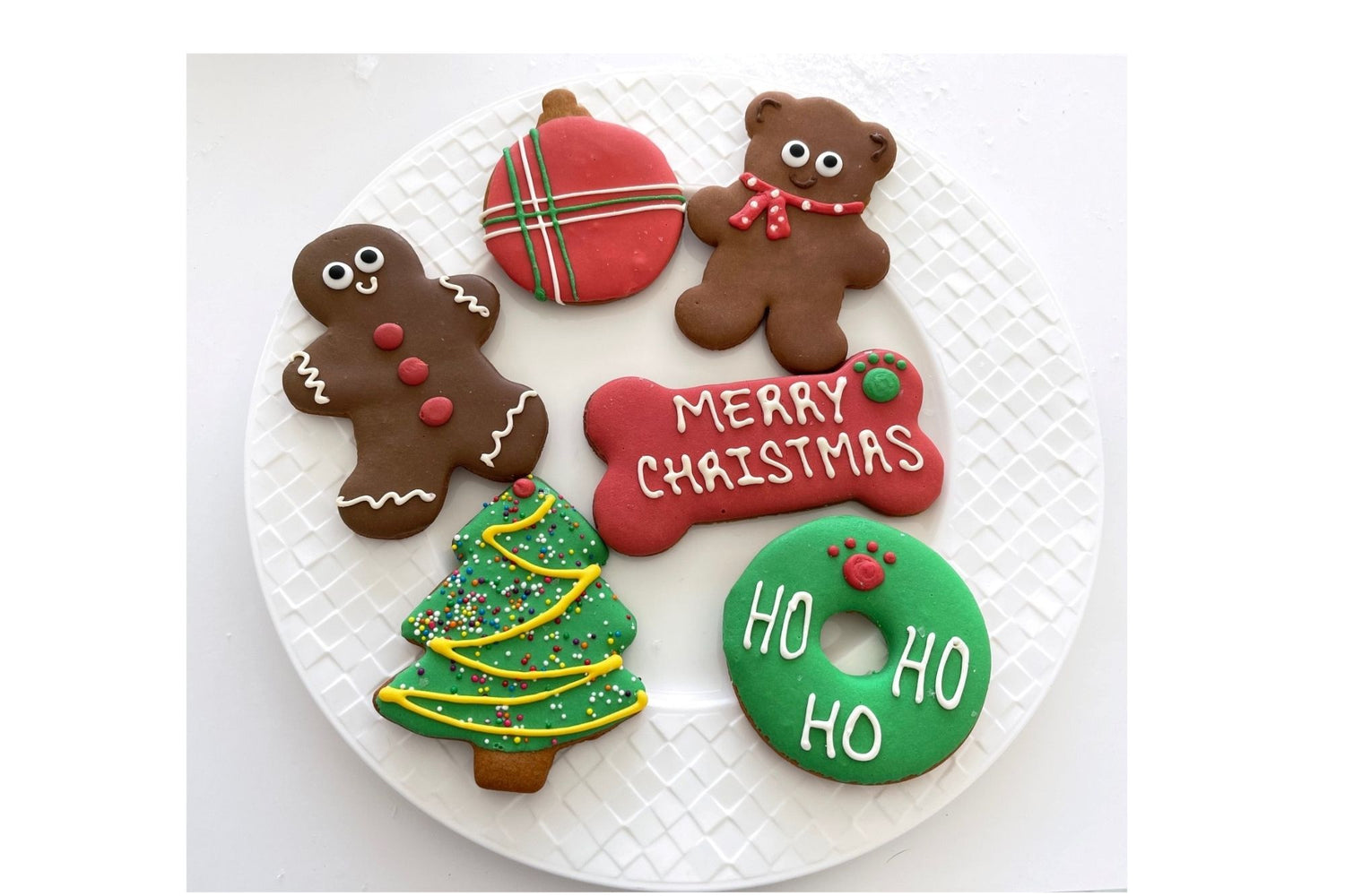 Christmas Dog Cookie Gift Box